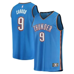 Alex Caruso Oklahoma City Thunder Fast Break Replica Player Jersey Refiné Icon Edition Blue - Pour les amateurs de basketball passionnés - Livraison rapide