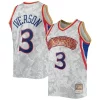 Allen Iverson Philadelphia 76ers Hardwood Classics 1996/97 Lunar New Year Swingman Exquisite Jersey White - Idéal pour les collectionneurs - Qualité premium garantie
