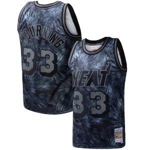 Alonzo Mourning Miami Heat Hardwood Classics 1996/97 Tie Dye Swingman Jersey Exquisite Black - Design innovant - Écarte-vous du commun des mortels