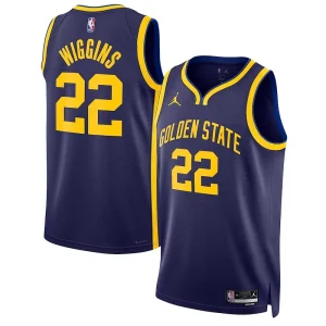 Andrew Wiggins Golden State Charming Warriors Jordan Brand Unisex Swingman Jersey Statement Edition Navy - Giftez-le à un fan dévoué - Livraison en temps pour les fêtes