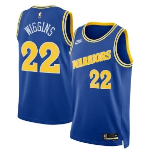 Andrew Wiggins Golden State Exclusif Warriors Nike Swingman Jersey Classic Edition Blue - Édition limitée - Uniques dans leur genre