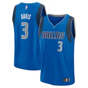 Anthony Davis Dallas Mavericks Uniques Youth Fast Break Replica Player Jersey Royal - Idéal pour les collectionneurs - Qualité premium garantie