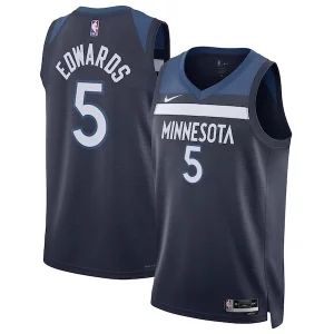 Anthony Edwards Minnesota Timberwolves Authentique Nike Unisex Swingman Jersey Icon Edition Navy - Dernières unités - Ne manquez pas cette opportunité