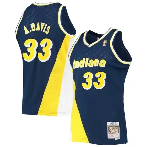Antonio Davis Indiana Pacers 1996/97 Hardwood Classics Swingman Commémoratif Jersey Navy - Maillot de marque reconnue - Faites confiance à la qualité