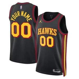 Atlanta Luxueux Hawks Jordan Brand Unisex 2022/23 Swingman Custom Jersey Statement Edition Black - Collectionner ce maillot rare - Augmentez la valeur de votre collection