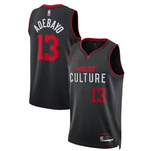 Bam Adebayo Miami Heat Nike Unisex 2023/24 Swingman Jersey Black City Edition Admirable - Promotion limitée - Profitez de la réduction avant qu'elle ne soit terminée