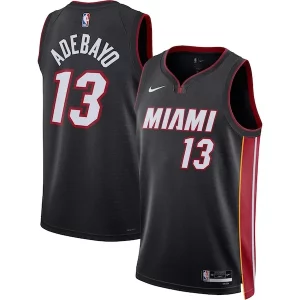 Bam Adebayo Miami Heat Vibrant Nike Unisex Swingman Jersey Icon Edition Black - Livraison gratuite - Économisez sur les frais d'expédition