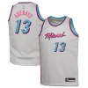 Bam Adebayo Miami Heat Dashing Nike Youth 2024/25 Swingman Player Jersey City Edition White - Pour les matchs d'athlétisme - Restez frais et confortable