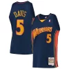 Baron Davis Golden State Warriors 2006/07 Hardwood Classics Swingman Authentique Jersey Navy - Idéal pour les collectionneurs - Qualité premium garantie