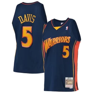 Baron Davis Golden State Warriors 2006/07 Hardwood Classics Swingman Authentique Jersey Navy - Idéal pour les collectionneurs - Qualité premium garantie