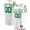 Boston Celtics 2024 NBA Dashing Finals Champions Custom Fast Break Jersey White Association Edition - Design innovant - Écarte-vous du commun des mortels