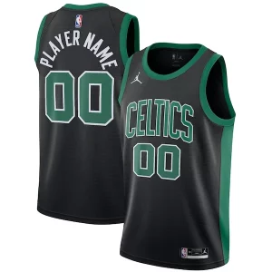 Boston Celtics Jordan Brand Swingman Custom Jersey Statement Edition Personalisable Black - Vêtement de fan emblématique - Montrez votre amour pour l'équipe