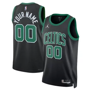 Boston Celtics Jordan Brand Unisex 2022/23 Swingman Custom Prime Jersey Statement Edition Black - Parfait pour le match jour - Montrez votre support avec style