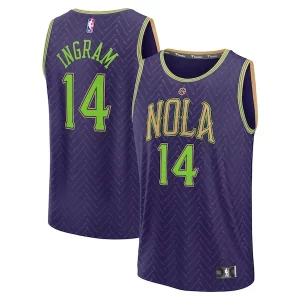 Brandon Ingram New Orleans Pelicans 2024/25 Fast Moderne Break Player Jersey City Edition Purple - Promotion limitée - Profitez de la réduction avant qu'elle ne soit terminée