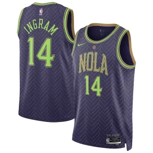 Brandon Ingram New Orleans Pelicans Nike Unisex 2024/25 Swingman Exclusif Player Jersey City Edition Purple - Offre spéciale - Achetez maintenant et économisez