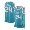 Brandon Miller Charlotte Hornets Nike Unisex Admirable NBA Draft Swingman Jersey Icon Edition Teal - Pour les matchs d'athlétisme - Restez frais et confortable