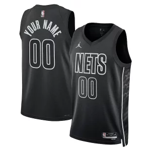 Brooklyn Nets Jordan Brand Unisex 2022/23 Swingman Commémoratif Custom Jersey Statement Edition Black - Fait à la main - Un produit unique et de qualité