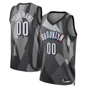 Brooklyn Nets Nike Unisex 2024/25 Custom Swingman Jersey City Captivant Edition Gray - Promotion limitée - Profitez de la réduction avant qu'elle ne soit terminée