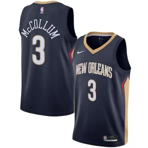 C.J. McCollum New Orleans Pelicans Nike Swingman Jersey Icon Charming Edition Navy - Pour les joueurs de basketball amateurs - Adapté à tous les styles de jeu