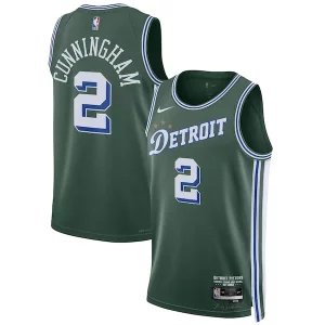 Cade Cunningham Detroit Pistons Nike Unisex 2022/23 Swingman Gracieux Jersey City Edition Green - Confort et style combinés - Pour un look exceptionnel