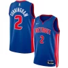 Cade Cunningham Detroit Pistons Nike Unisex Swingman Jersey Icon Exquisite Edition Blue/White - Événement exclusif - Soyez l'un des premiers à avoir ce maillot