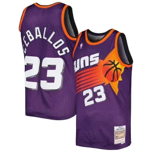 Cedric Ceballos Phoenix Suns 1992/93 Hardwood Classics Swingman Authentique Jersey Purple - Pour les joueurs de basketball amateurs - Adapté à tous les styles de jeu