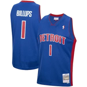 Chauncey Billups Detroit Pistons 2003/04 Hardwood Classics Refiné Swingman Jersey Royal - Vêtement de fan emblématique - Montrez votre amour pour l'équipe