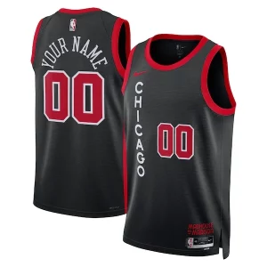 Chicago Bulls Nike Magnifique Unisex 2023/24 Custom Swingman Jersey Black City Edition - Promotion limitée - Profitez de la réduction avant qu'elle ne soit terminée