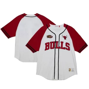 Chicago Bulls Practice Day Luxueux Baseball Jersey White - Idéal pour les soirées de sport - Montrez votre style