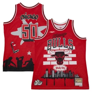 Chicago Bulls x Tats Exquisite Cru Hardwood Classics Fashion Jersey Red - Garantie satisfaction - Si vous n'êtes pas satisfait