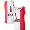 Chris Bosh Miami Heat Women's Hardwood Classics 2011/12 Swingman Jersey White Distingué - Vêtement de fan emblématique - Montrez votre amour pour l'équipe