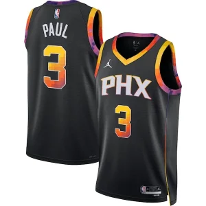 Chris Splendide Paul Phoenix Suns Jordan Brand Unisex Swingman Jersey Statement Edition Black - Pour les joueurs de basketball amateurs - Adapté à tous les styles de jeu