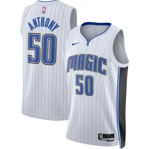 Cole Anthony Orlando Magic Nike Unisex Swingman Jersey Association Edition White/Black Superbe - Pour les joueurs de basketball amateurs - Adapté à tous les styles de jeu
