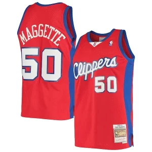 Corey Maggette LA Clippers 2001/02 Hardwood Charming Classics Swingman Jersey Red - Livraison gratuite - Économisez sur les frais d'expédition