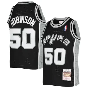 David Robinson San Antonio Spurs Youth 1998/99 Hardwood Exquisite Classics Swingman Jersey Black - Garantie satisfaction - Si vous n'êtes pas satisfait