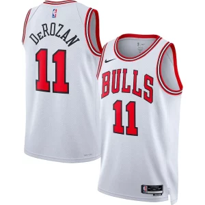 DeMar DeRozan Chicago Bulls Nike Unisex 2022/23 Swingman Player Jersey White Association Edition Gracieux - Stock limité - Commandez vite votre maillot exclusif