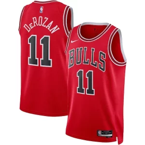 DeMar DeRozan Chicago Bulls Nike Unisex Swingman Jersey Exclusif Icon Edition Red/White - Fait à la main - Un produit unique et de qualité