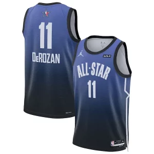 DeMar Haut de gamme DeRozan Jordan Brand 2023 NBA All Star Game Swingman Jersey Blue - Vêtement de fan emblématique - Montrez votre amour pour l'équipe