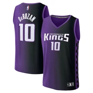 DeMar DeRozan Sacramento Kings Fast Break Replica Jersey Superbe Statement Edition Purple - Livraison gratuite - Économisez sur les frais d'expédition