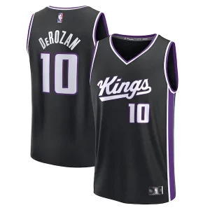DeMar DeRozan Sacramento Kings Fast Break Replica Player Superbe Jersey Icon Edition Black - Événement exclusif - Soyez l'un des premiers à avoir ce maillot