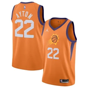 Deandre Ayton Phoenix Suns Unique Jordan Brand 2020/21 Swingman Jersey Statement Edition Orange - Idéal pour les soirées de sport - Montrez votre style