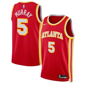 Dejounte Murray Atlanta Hawks Nike Unisex Swingman Jersey Association Edition Éclatant Red - Fait à la main - Un produit unique et de qualité
