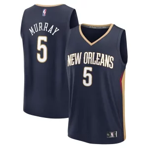 Dejounte Murray New Orleans Pelicans Classique Youth Fast Break Replica Player Jersey Icon Edition Navy - Maillot de marque reconnue - Faites confiance à la qualité
