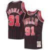 Dennis Rodman Exclusif Chicago Bulls Hardwood Classics Swingman Jersey Black - Idéal pour les collectionneurs - Qualité premium garantie