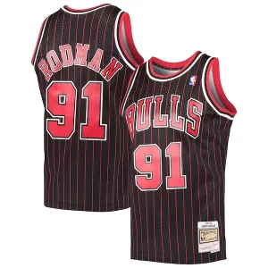 Dennis Rodman Exclusif Chicago Bulls Hardwood Classics Swingman Jersey Black - Idéal pour les collectionneurs - Qualité premium garantie