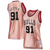 Dennis Rodman Chicago Bulls Women's 75th Anniversary Rose Gold 1997 Swingman Jersey Pink Classique - Giftez-le à un fan dévoué - Livraison en temps pour les fêtes
