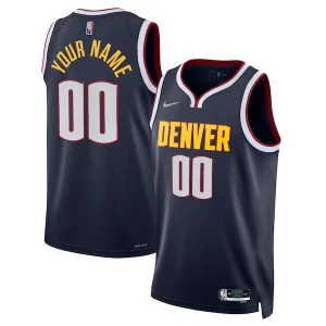 Denver Nuggets Nike 2021/22 Diamond Swingman Custom Admirable Jersey Icon Edition Navy - Maillot de championnat - Revivez les victoires glorieuses