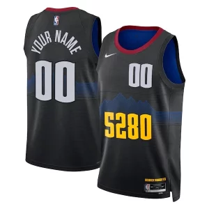 Denver Nuggets Nike Unisex 2023/24 Custom Swingman Personalisable Jersey Black City Edition - Promotion limitée - Profitez de la réduction avant qu'elle ne soit terminée