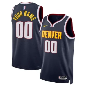 Denver Nuggets Nike Unisex Swingman Custom Jersey Navy Icon Distingué Edition - Collectionner ce maillot rare - Augmentez la valeur de votre collection