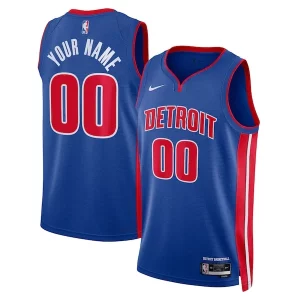 Detroit Pistons Nike Unisex Swingman Custom Jersey Exceptionnel Blue Icon Edition - Dernières unités - Ne manquez pas cette opportunité